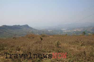 A view of the Dien Bien Phu Valley from above