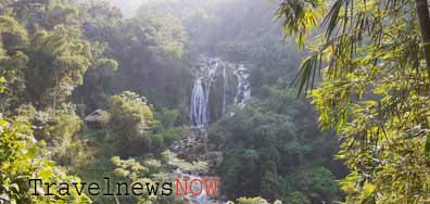 The Go Lao Waterfall at Mai Chau, Hoa Binh