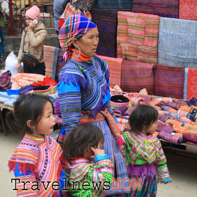 Flower Hmong at the Bac Ha Sunday Market