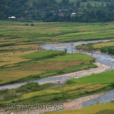 Rice terraces at Tu Le - Cao Pha Valley, Yen Bai, Vietnam