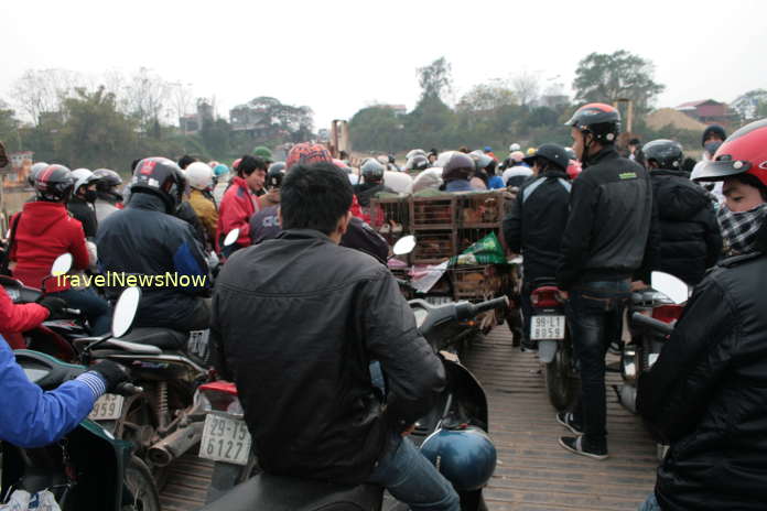 The Dong Xuyen Ferry between Bac Giang and Bac Ninh