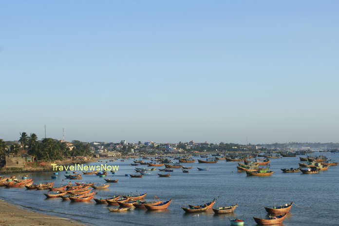 Mui Ne Fishing Village is right in Mui Ne Bay