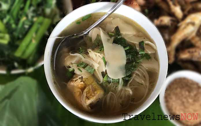 Bamboo shoot broth