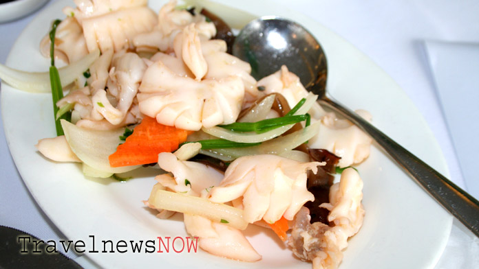 Stir-fried squid