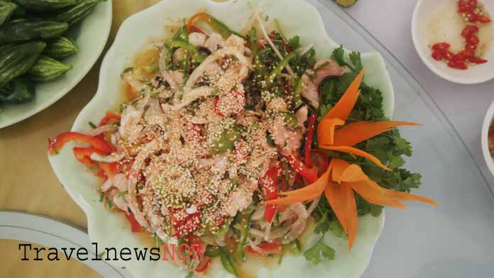 Stir-fried fish