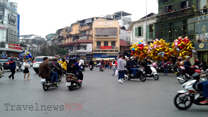 The Old Quarter of Hanoi before Tet