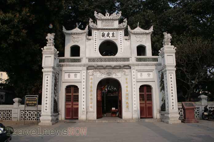 Quan Thanh Temple in Hanoi Vietnam