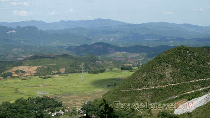 The Thung Khe Pass, Mai Chau, Hoa Binh Vietnam