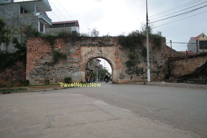 The gate of Lang Son Ancient Citadel in Lang Son City