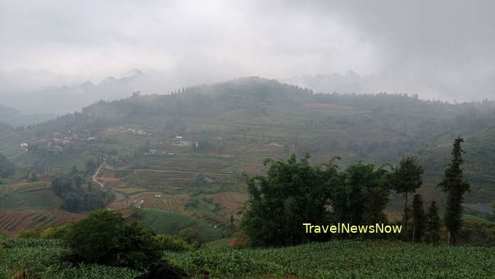 Sometimes it may get quite foggy and all turns mysterious in Bac Ha