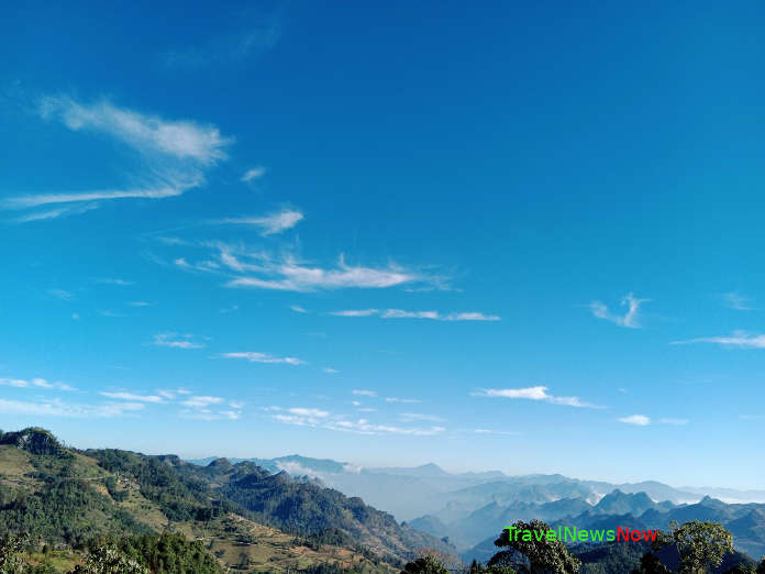 Bac Ha on a clear day