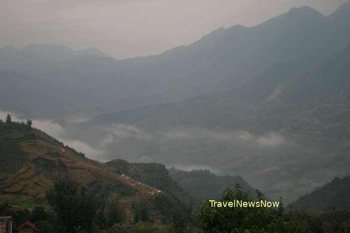 The Fansipan Mountain in Sapa Vietnam