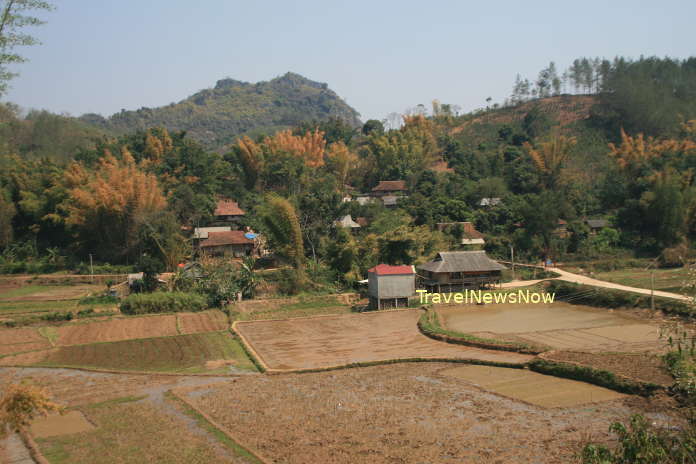 It is used to be a great place for a bath in the village hotspring which seems not that nice anymore now