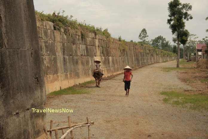 Ho Family Citadel in Vinh Loc Thanh Hoa Vietnam