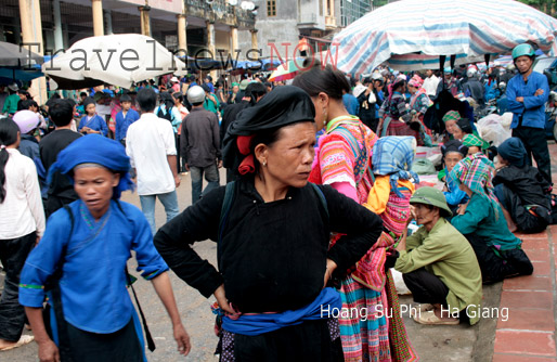 Hoang Su Phi Market, Ha Giang