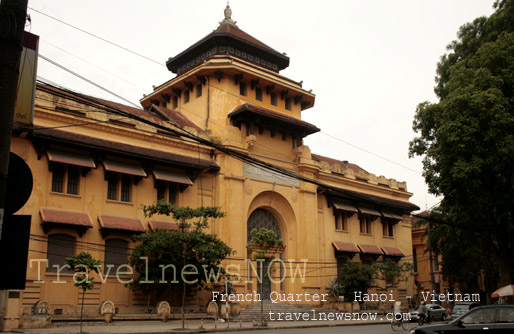 The French Quarter in Hanoi Vietnam