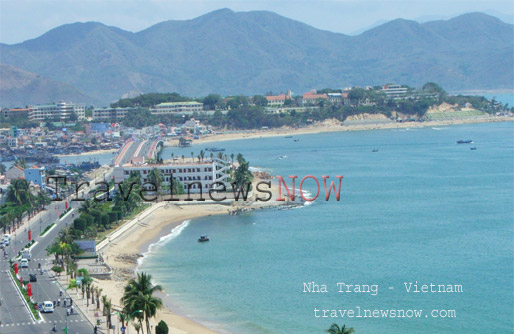 Nha Trang Vietnam from above