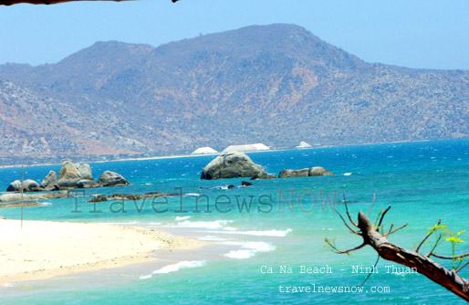 Ca Na Beach in Ninh Thuan Vietnam