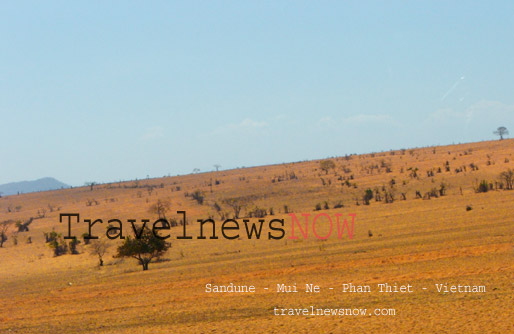 The Red Sand Dune at Mui Ne