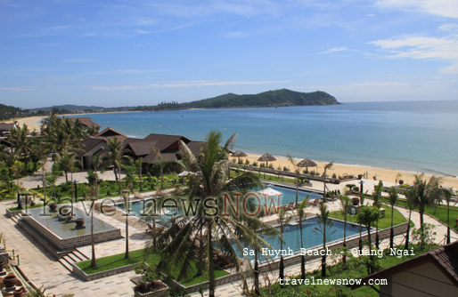 The Sa Huynh Beach in Quang Ngai Vietnam