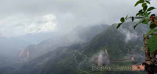 The O Quy Ho Pass in Sapa, Lao Cai, Vietnam