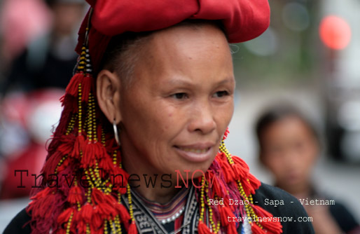 A Red Dao lady in Sapa