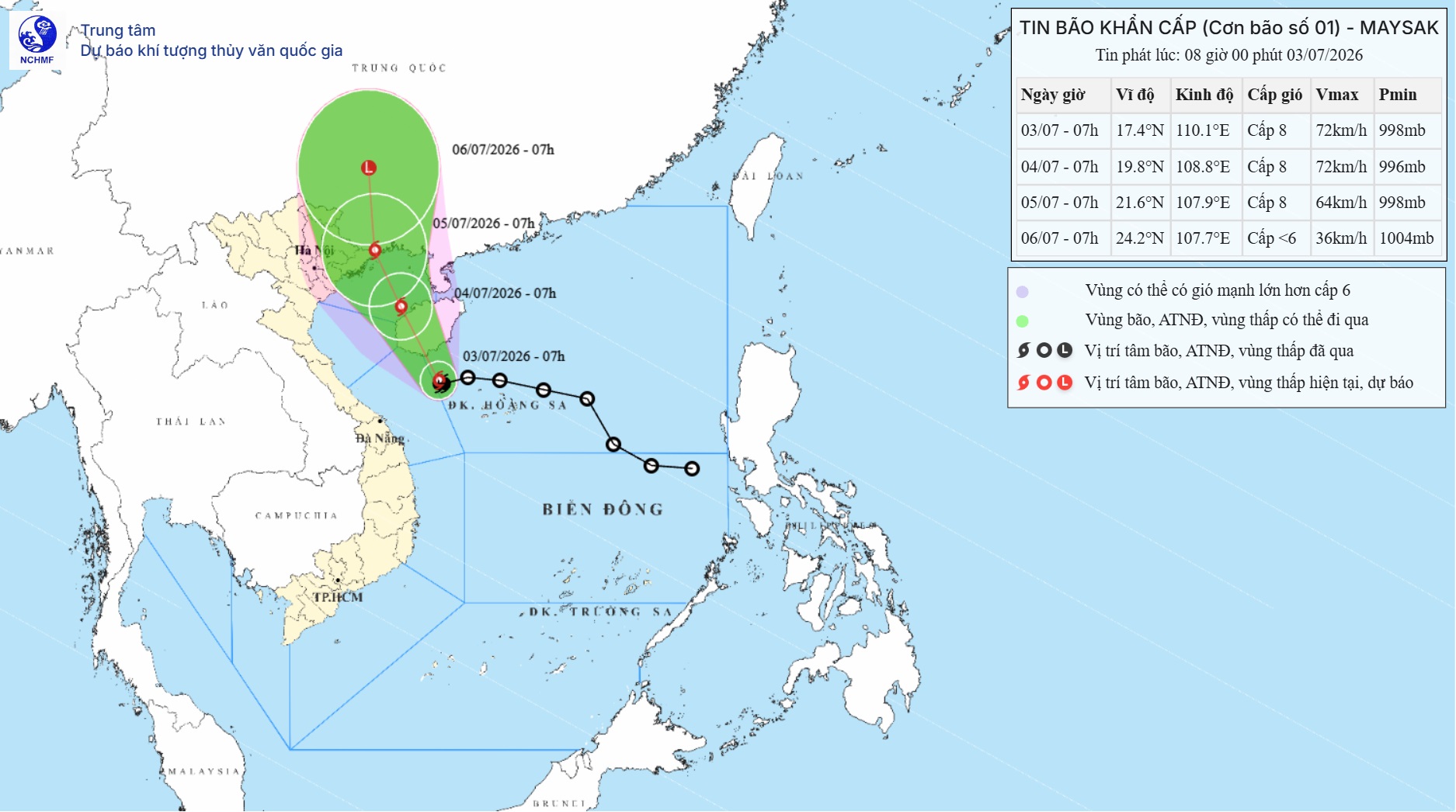 Typhoon Maysak, No.1 in the East Sea in 2026