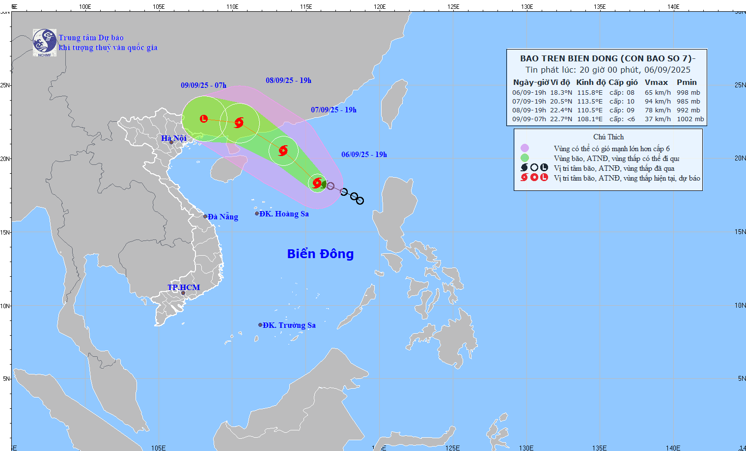 Typhoon No. 7 in 2025 (Tapah)